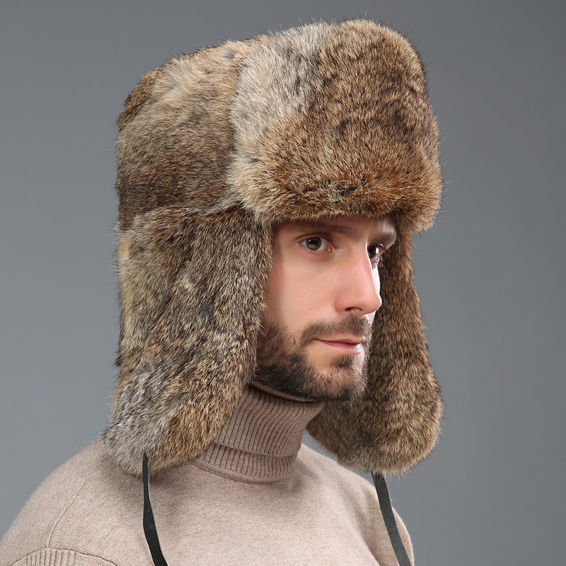 Trapper Hat Ear Flap - Caldo Cappello Russo Ushanka con Paraorecchie,