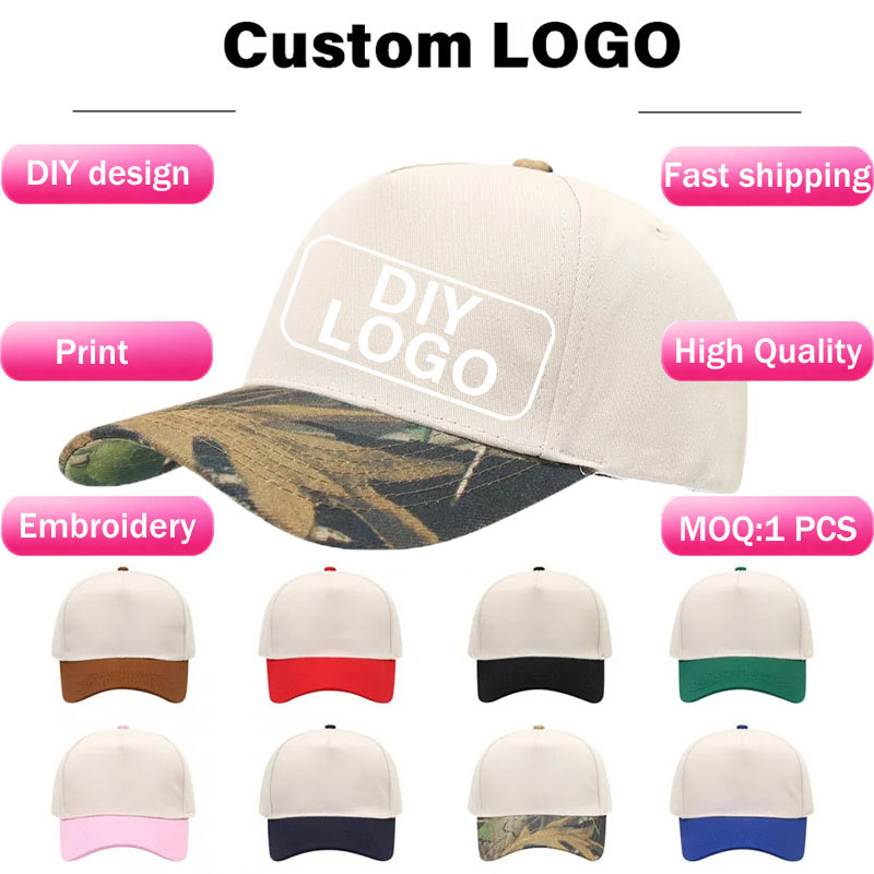 Dad Hat Cotton - Cappellino da Baseball Strutturato a 5