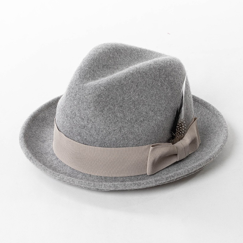 Fedora Hat Wool - USPOP Cappello Fedora in Lana Invernale
