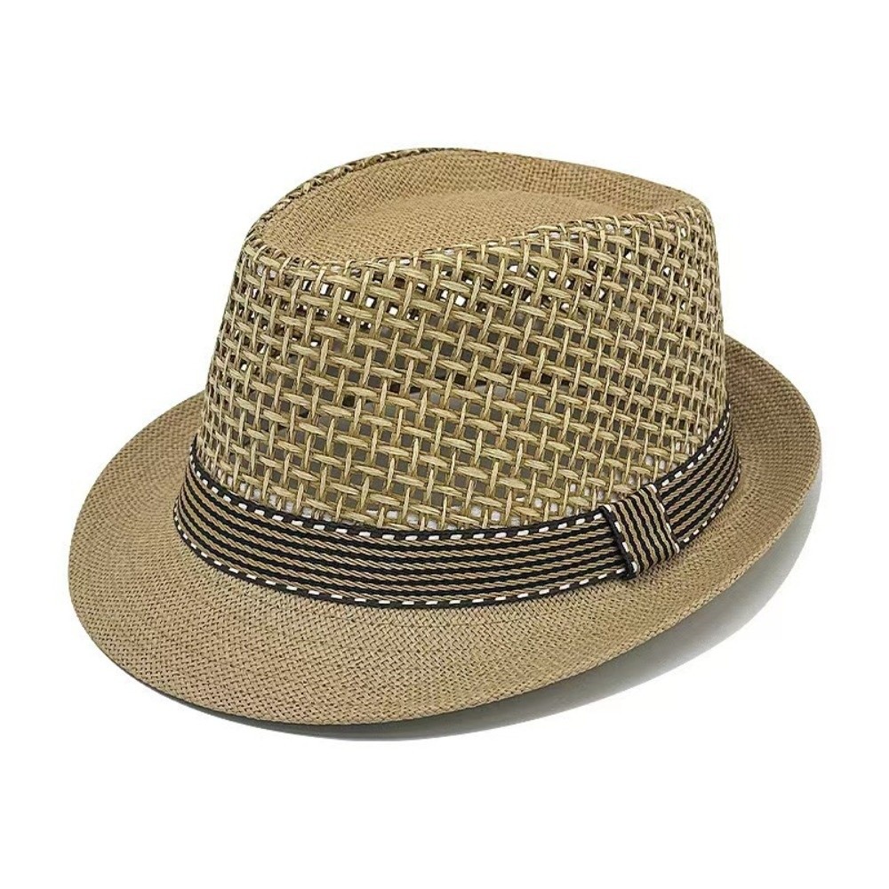 Bucket Hat Cotton - Cappello Panama da Uomo a Tesa