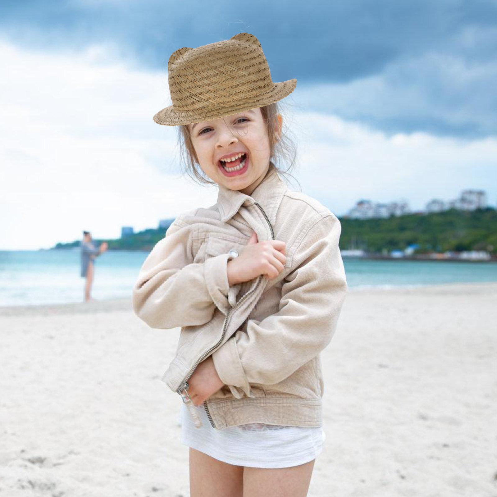 Cappello di Paglia per Bambini - Sun Hat Wide Brim recensione e prezzo