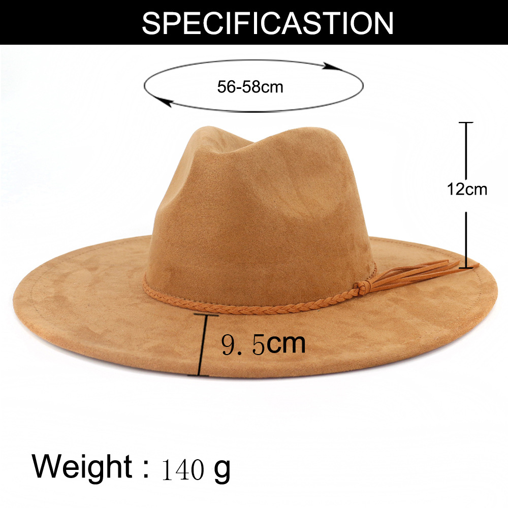 Cappello in pelle scamosciata  - Fedora Hat Wool recensione e prezzo
